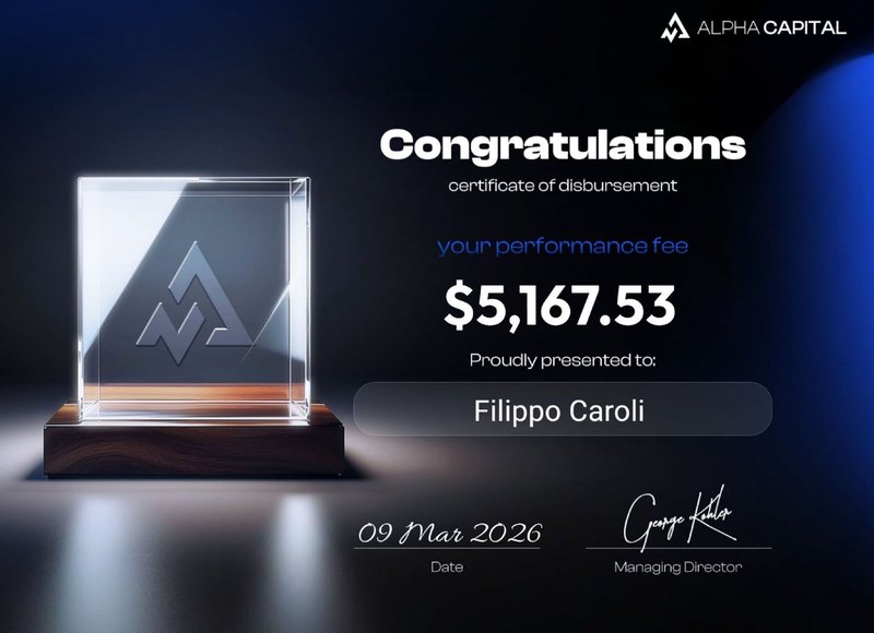 Payout from Alpha Capital — $5,167